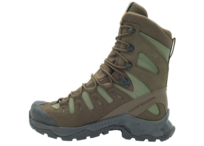 Chaussures Salomon Quest Tracker High GTX Marron Vert