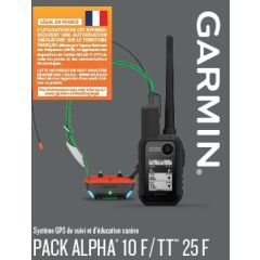 Pack GPS Garmin Alpha 10 TT25 - version F